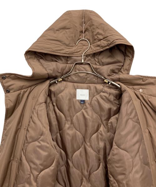 oblekt（オブレクト）oblekt (オブレクト) 中綿ダッフルコート ブラウン サイズ:Freeの古着・服飾アイテム