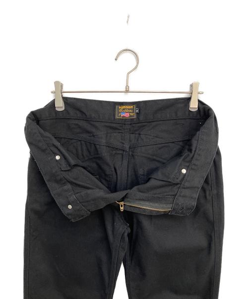 VANSON（バンソン）VANSON (バンソン) トムとジェリー (トムトジェリー) デニムパンツ ブラック サイズ:W34の古着・服飾アイテム