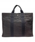 HERMESエルメス）の古着「エールライン　トートバッグ」｜グレー