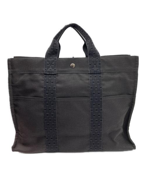 HERMES（エルメス）HERMES (エルメス) エールライン　トートバッグ グレーの古着・服飾アイテム