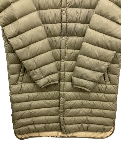 DANTON（ダントン）DANTON (ダントン) Vネックロングインナーダウンコート オリーブ サイズ:36の古着・服飾アイテム