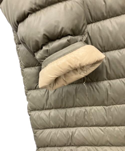 DANTON（ダントン）DANTON (ダントン) Vネックロングインナーダウンコート オリーブ サイズ:36の古着・服飾アイテム