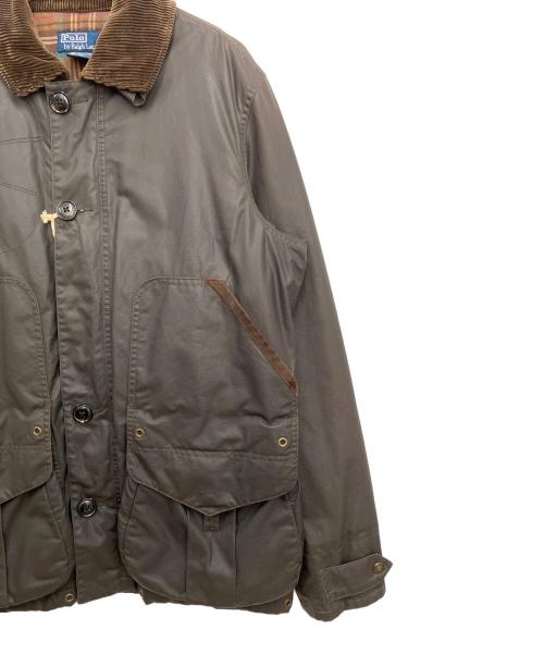 POLO RALPH LAUREN（ポロ・ラルフローレン）POLO RALPH LAUREN (ポロ・ラルフローレン) ハンティングオイルドジャケット ブラウン サイズ:Sの古着・服飾アイテム