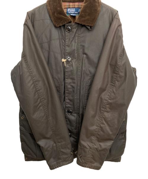POLO RALPH LAUREN（ポロ・ラルフローレン）POLO RALPH LAUREN (ポロ・ラルフローレン) ハンティングオイルドジャケット ブラウン サイズ:Sの古着・服飾アイテム