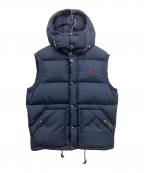 POLO RALPH LAURENポロ・ラルフローレン）の古着「ダウンベスト」｜ネイビー