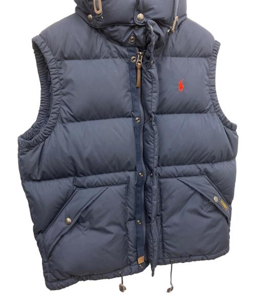 POLO RALPH LAUREN（ポロ・ラルフローレン）POLO RALPH LAUREN (ポロ・ラルフローレン) ダウンベスト ネイビー サイズ:Lの古着・服飾アイテム