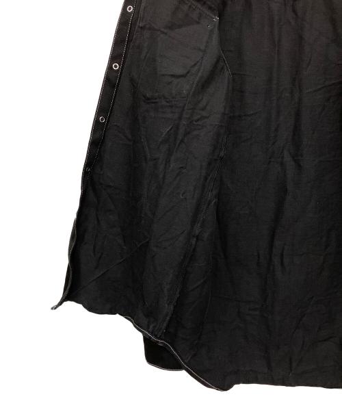 GIVENCHY（ジバンシィ）GIVENCHY (ジバンシィ) デニムシャツ ブラック サイズ:Lの古着・服飾アイテム