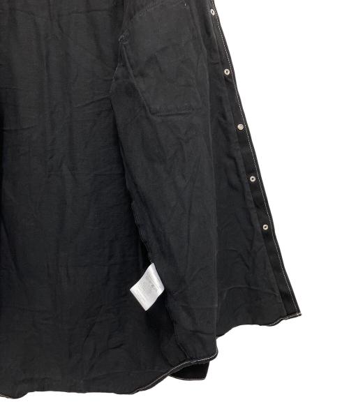 GIVENCHY（ジバンシィ）GIVENCHY (ジバンシィ) デニムシャツ ブラック サイズ:Lの古着・服飾アイテム