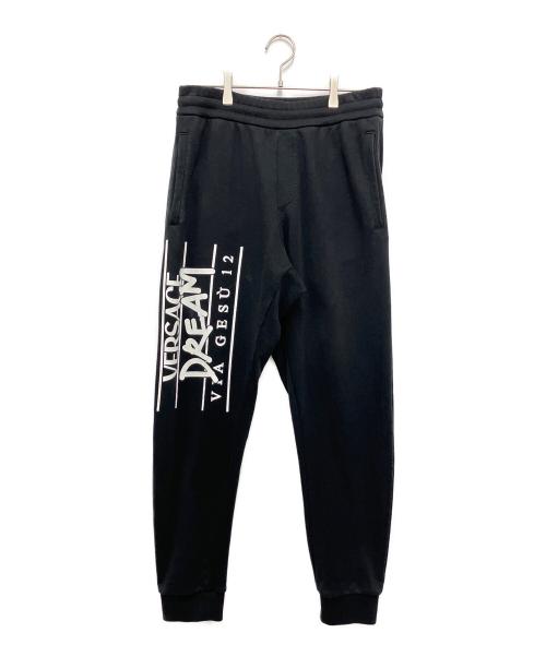 VERSACE（ヴェルサーチェ）VERSACE (ヴェルサーチェ) スウェットパンツ ブラック サイズ:Sの古着・服飾アイテム