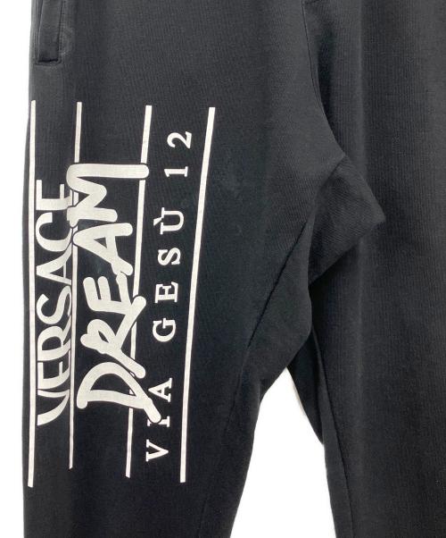 VERSACE（ヴェルサーチェ）VERSACE (ヴェルサーチェ) スウェットパンツ ブラック サイズ:Sの古着・服飾アイテム