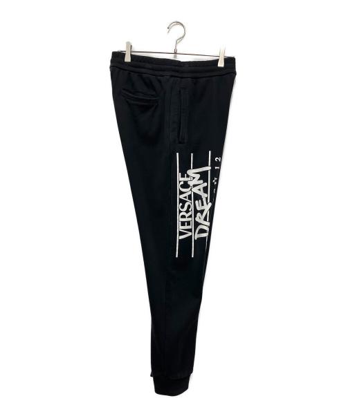 VERSACE（ヴェルサーチェ）VERSACE (ヴェルサーチェ) スウェットパンツ ブラック サイズ:Sの古着・服飾アイテム