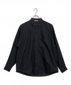 AURALEEオーラリー）の古着「長袖シャツ」｜ネイビー