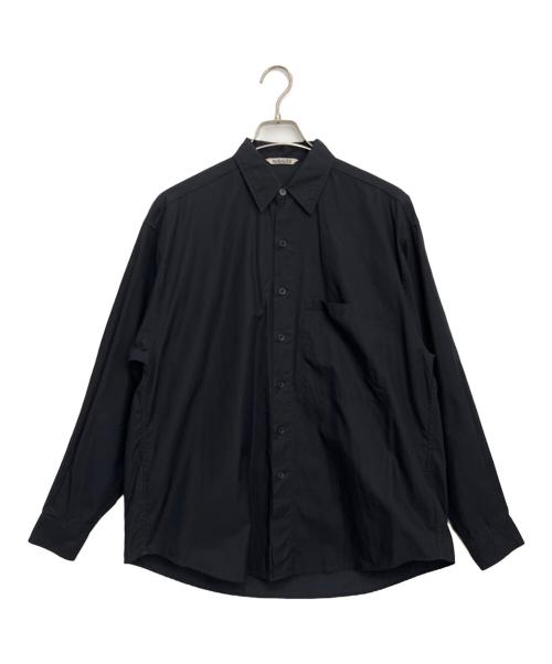 AURALEE（オーラリー）AURALEE (オーラリー) 長袖シャツ ネイビー サイズ:Lの古着・服飾アイテム