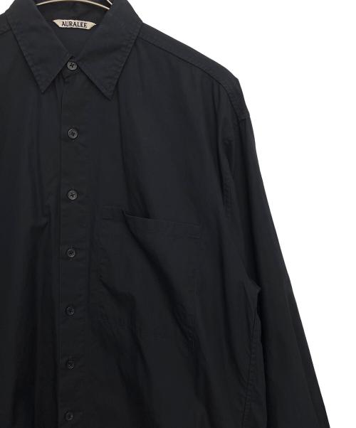 AURALEE（オーラリー）AURALEE (オーラリー) 長袖シャツ ネイビー サイズ:Lの古着・服飾アイテム
