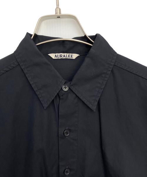 AURALEE（オーラリー）AURALEE (オーラリー) 長袖シャツ ネイビー サイズ:Lの古着・服飾アイテム