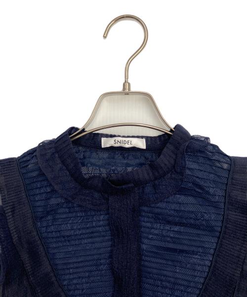 Snidel（スナイデル）Snidel (スナイデル) ノースリーブワンピース ネイビー サイズ:Freeの古着・服飾アイテム