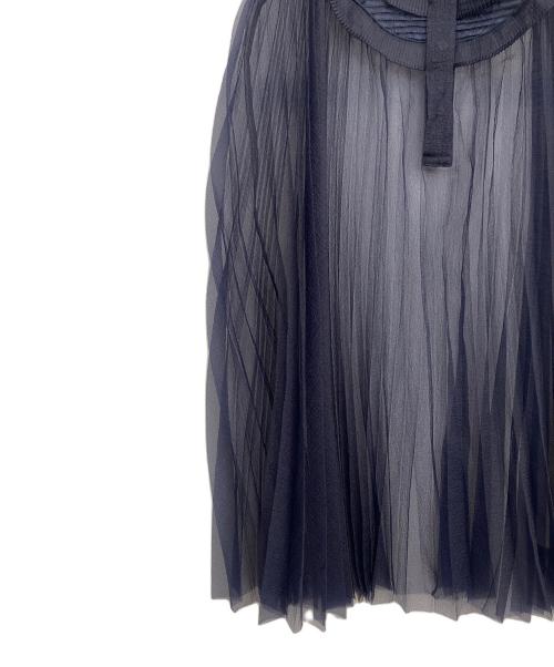 Snidel（スナイデル）Snidel (スナイデル) ノースリーブワンピース ネイビー サイズ:Freeの古着・服飾アイテム