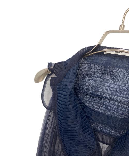 Snidel（スナイデル）Snidel (スナイデル) ノースリーブワンピース ネイビー サイズ:Freeの古着・服飾アイテム