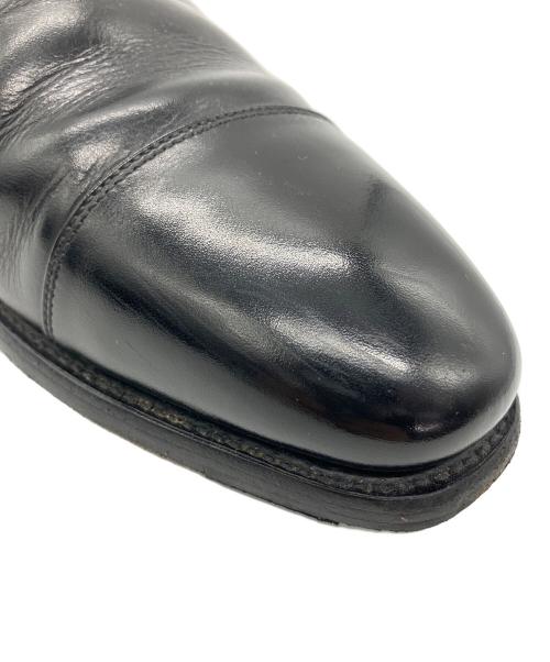SCOTCH GRAIN（スコッチグレイン）SCOTCH GRAIN (スコッチグレイン) ストレートチップシューズ ブラック サイズ:25cmの古着・服飾アイテム