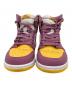 NIKE (ナイキ) AIR JORDAN 1 RETRO HIGH OG イエロー×パープル サイズ:US8.5：7000円