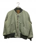 BUZZ RICKSON'S×KAPTAIN SUNSHINEバズリクソンズ×キャプテンサンシャイン）の古着「Reversible L2-B DtypeMA-1」｜グリーン