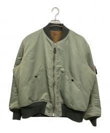 BUZZ RICKSON'S×KAPTAIN SUNSHINE（バズリクソンズ×キャプテンサンシャイン）の古着「Reversible L2-B DtypeMA-1」｜グリーン