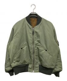 BUZZ RICKSON'S×KAPTAIN SUNSHINE（バズリクソンズ×キャプテンサンシャイン）の古着「Reversible L2-B DtypeMA-1」｜グリーン