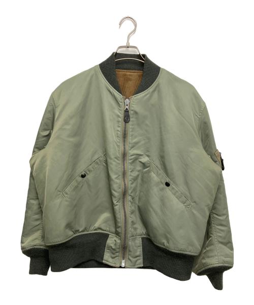 BUZZ RICKSON'S（バズリクソンズ）BUZZ RICKSON'S (バズリクソンズ) KAPTAIN SUNSHINE (キャプテンサンシャイン) Reversible L2-B DtypeMA-1 グリーン サイズ:38の古着・服飾アイテム