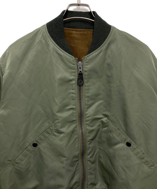 BUZZ RICKSON'S（バズリクソンズ）BUZZ RICKSON'S (バズリクソンズ) KAPTAIN SUNSHINE (キャプテンサンシャイン) Reversible L2-B DtypeMA-1 グリーン サイズ:38の古着・服飾アイテム