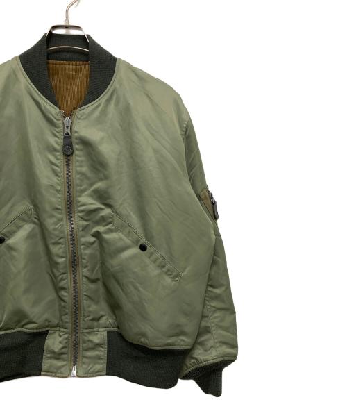 BUZZ RICKSON'S（バズリクソンズ）BUZZ RICKSON'S (バズリクソンズ) KAPTAIN SUNSHINE (キャプテンサンシャイン) Reversible L2-B DtypeMA-1 グリーン サイズ:38の古着・服飾アイテム