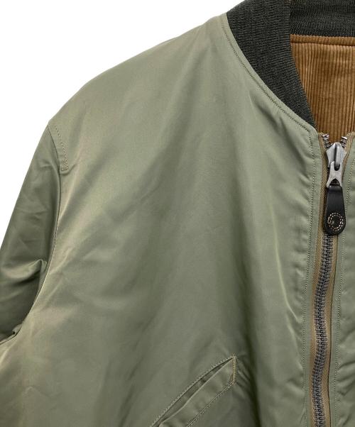 BUZZ RICKSON'S（バズリクソンズ）BUZZ RICKSON'S (バズリクソンズ) KAPTAIN SUNSHINE (キャプテンサンシャイン) Reversible L2-B DtypeMA-1 グリーン サイズ:38の古着・服飾アイテム