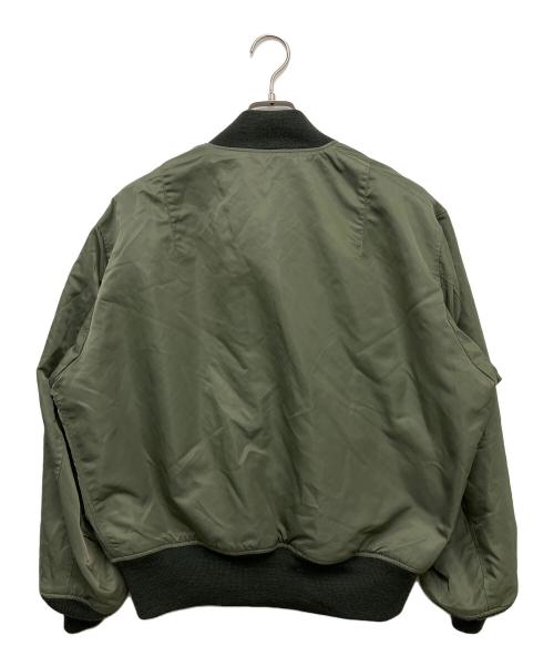 BUZZ RICKSON'S（バズリクソンズ）BUZZ RICKSON'S (バズリクソンズ) KAPTAIN SUNSHINE (キャプテンサンシャイン) Reversible L2-B DtypeMA-1 グリーン サイズ:38の古着・服飾アイテム