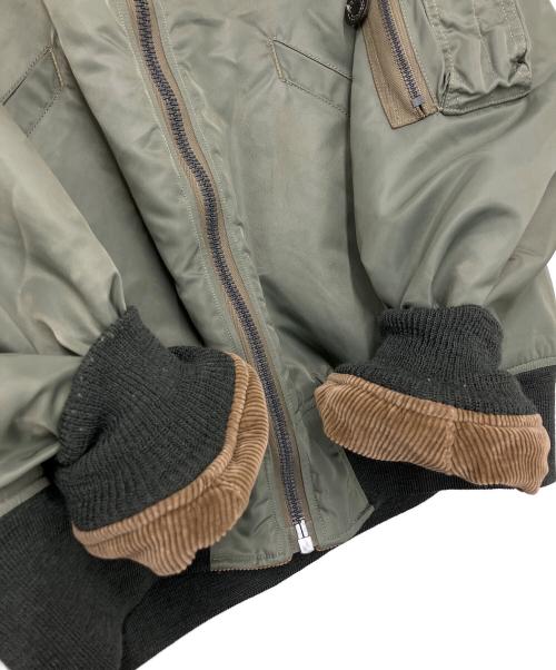 BUZZ RICKSON'S（バズリクソンズ）BUZZ RICKSON'S (バズリクソンズ) KAPTAIN SUNSHINE (キャプテンサンシャイン) Reversible L2-B DtypeMA-1 グリーン サイズ:38の古着・服飾アイテム