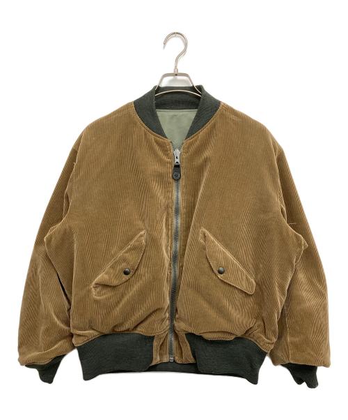 BUZZ RICKSON'S（バズリクソンズ）BUZZ RICKSON'S (バズリクソンズ) KAPTAIN SUNSHINE (キャプテンサンシャイン) Reversible L2-B DtypeMA-1 グリーン サイズ:38の古着・服飾アイテム