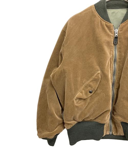 BUZZ RICKSON'S（バズリクソンズ）BUZZ RICKSON'S (バズリクソンズ) KAPTAIN SUNSHINE (キャプテンサンシャイン) Reversible L2-B DtypeMA-1 グリーン サイズ:38の古着・服飾アイテム