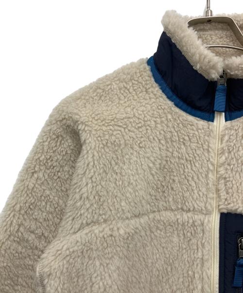 Patagonia（パタゴニア）Patagonia (パタゴニア) レトロX ジップボアジャケット アイボリー サイズ:XSの古着・服飾アイテム
