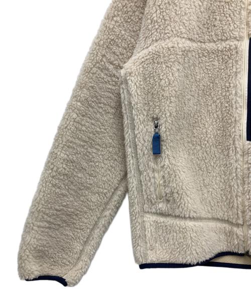 Patagonia（パタゴニア）Patagonia (パタゴニア) レトロX ジップボアジャケット アイボリー サイズ:XSの古着・服飾アイテム