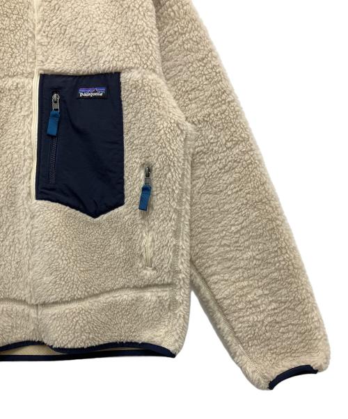 Patagonia（パタゴニア）Patagonia (パタゴニア) レトロX ジップボアジャケット アイボリー サイズ:XSの古着・服飾アイテム