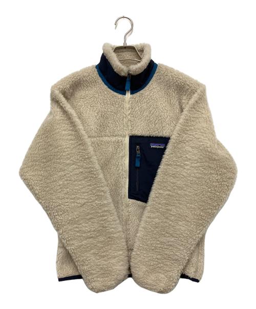 Patagonia（パタゴニア）Patagonia (パタゴニア) レトロX ジップボアジャケット アイボリー サイズ:XSの古着・服飾アイテム