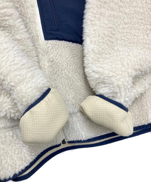 Patagonia（パタゴニア）Patagonia (パタゴニア) レトロX ジップボアジャケット アイボリー サイズ:XSの古着・服飾アイテム