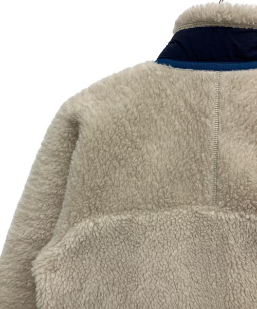 Patagonia（パタゴニア）Patagonia (パタゴニア) レトロX ジップボアジャケット アイボリー サイズ:XSの古着・服飾アイテム