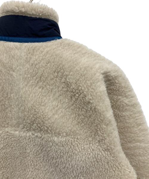 Patagonia（パタゴニア）Patagonia (パタゴニア) レトロX ジップボアジャケット アイボリー サイズ:XSの古着・服飾アイテム