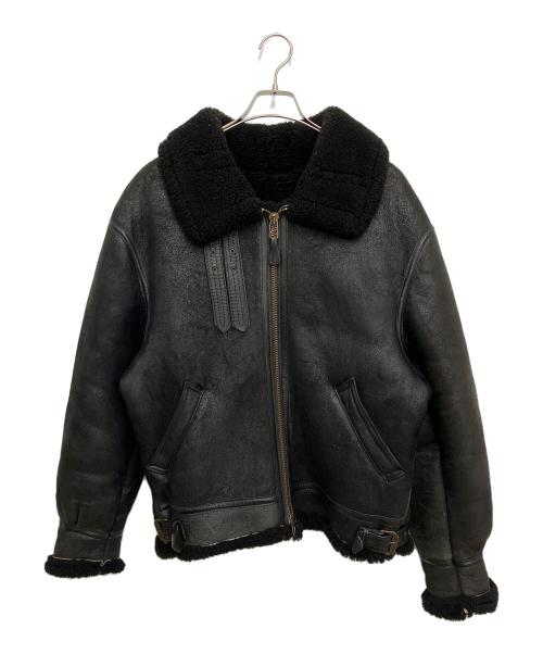 AVIREX（アヴィレックス）AVIREX (アヴィレックス) B-3ムートンフライトジャケット ブラック サイズ:40の古着・服飾アイテム