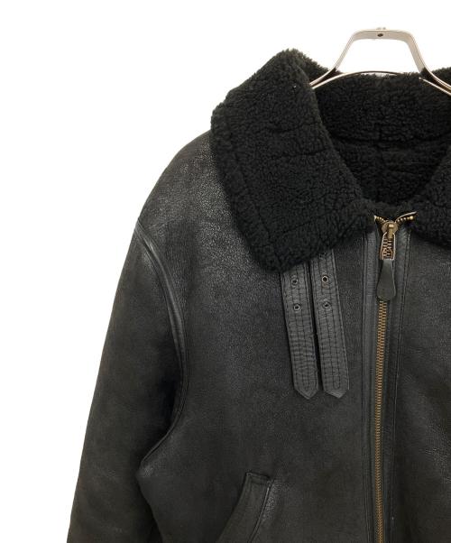 AVIREX（アヴィレックス）AVIREX (アヴィレックス) B-3ムートンフライトジャケット ブラック サイズ:40の古着・服飾アイテム