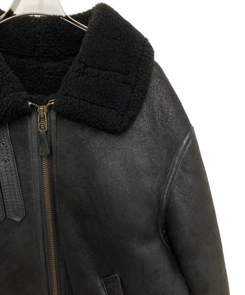 AVIREX（アヴィレックス）AVIREX (アヴィレックス) B-3ムートンフライトジャケット ブラック サイズ:40の古着・服飾アイテム