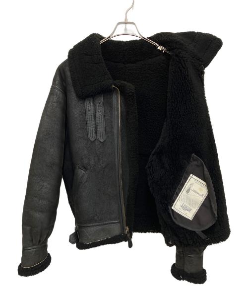 AVIREX（アヴィレックス）AVIREX (アヴィレックス) B-3ムートンフライトジャケット ブラック サイズ:40の古着・服飾アイテム