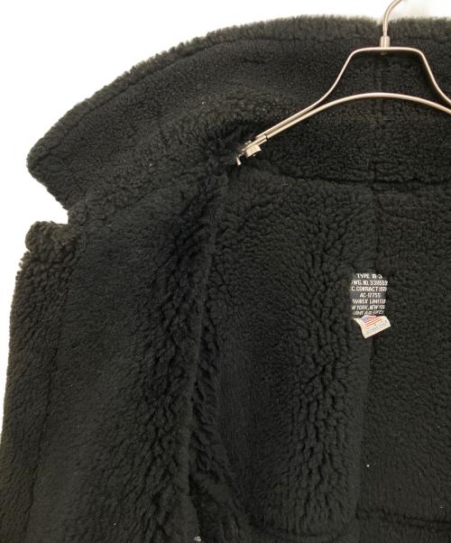 AVIREX（アヴィレックス）AVIREX (アヴィレックス) B-3ムートンフライトジャケット ブラック サイズ:40の古着・服飾アイテム