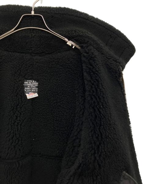 AVIREX（アヴィレックス）AVIREX (アヴィレックス) B-3ムートンフライトジャケット ブラック サイズ:40の古着・服飾アイテム