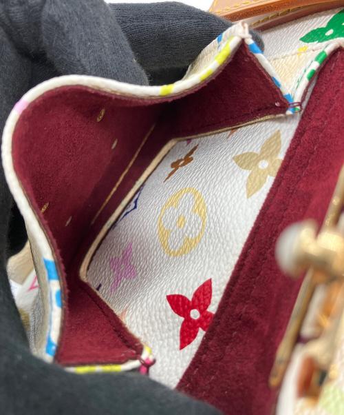 LOUIS VUITTON（ルイ ヴィトン）LOUIS VUITTON (ルイ ヴィトン) トラベルバッグ キーポル45 モノグラム・マルチカラー ホワイトの古着・服飾アイテム