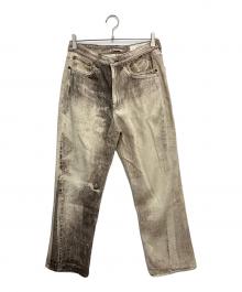 OUR LEGACY（アワーレガシー）の古着「デニムパンツ」｜グレー×アイボリー